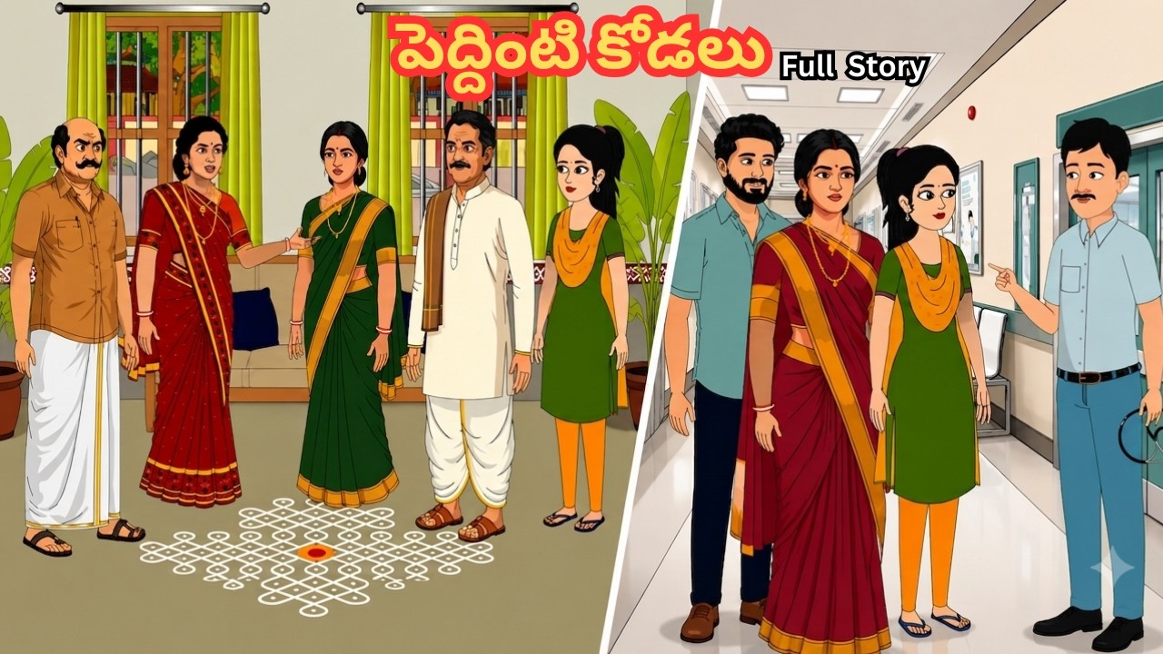 పెద్దింటి కోడలు Full Story - Telugu Family Stories - Moral stories in Telugu - Anjanitelugustories