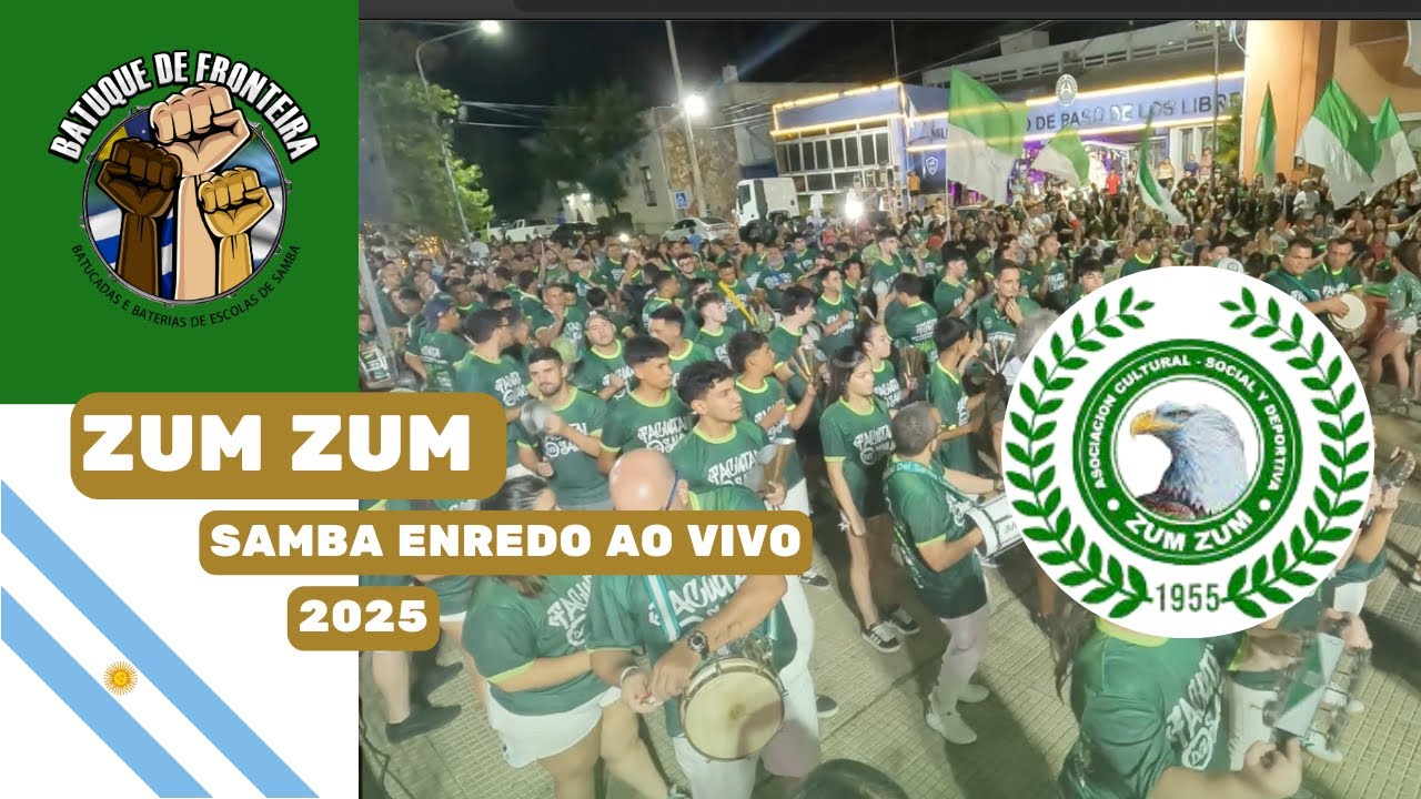 Zum Zum - 2025 | Samba Enredo ao vivo