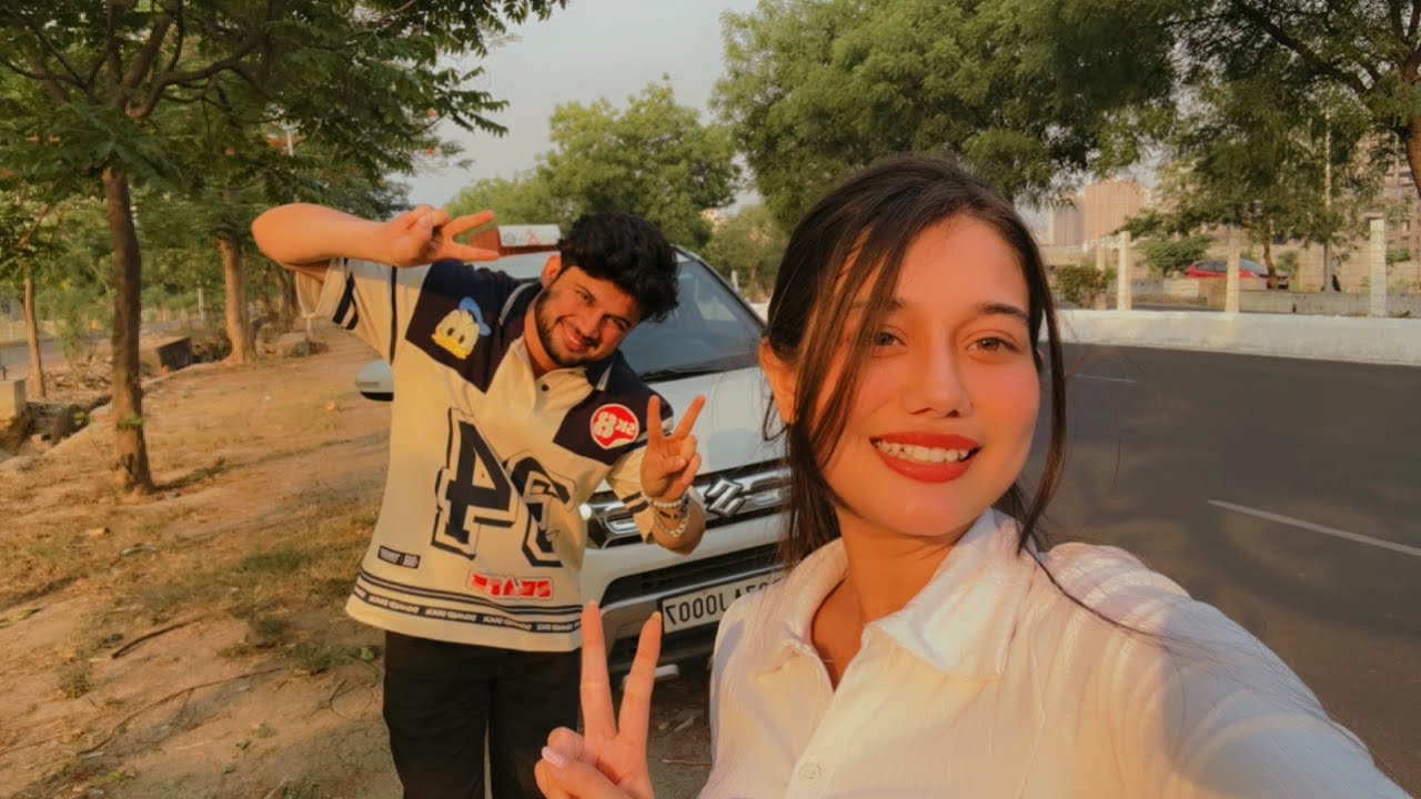 My first vlog with varun❤️🙈🥰 