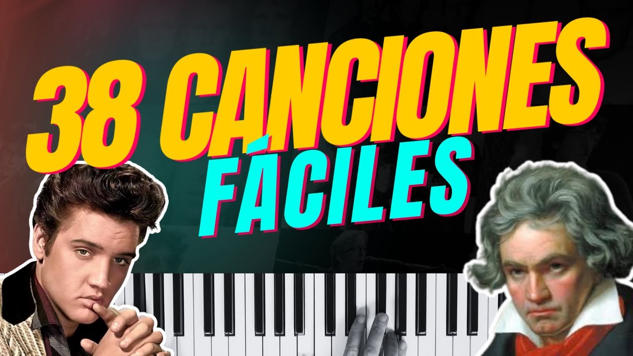 38 canciones fáciles para piano