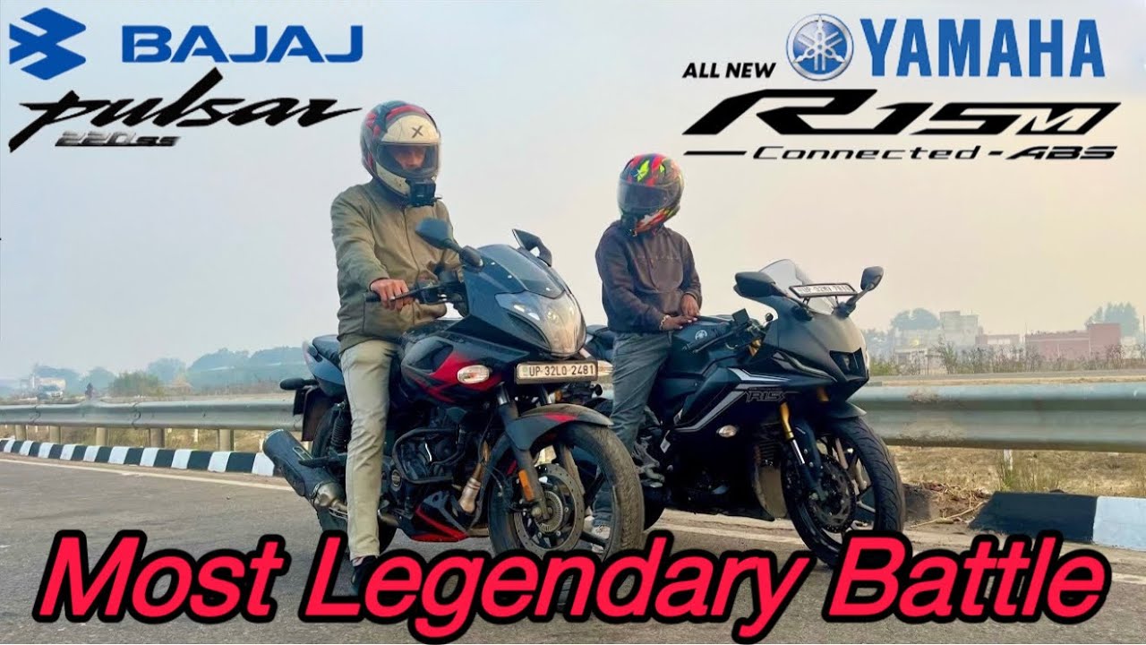 Angry🤬Cops VS Bikers||Yamaha R15 VS Pulsar 220f||Crazy☠️Highway Race🔥😈|| Rider ki hui Halat Kharab😰😨