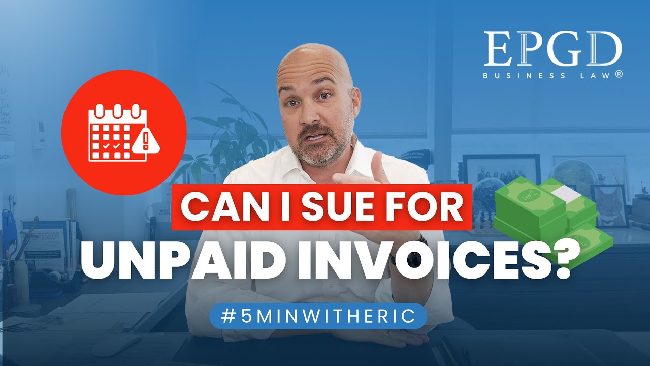 Can I Sue For Unpaid Invoices?