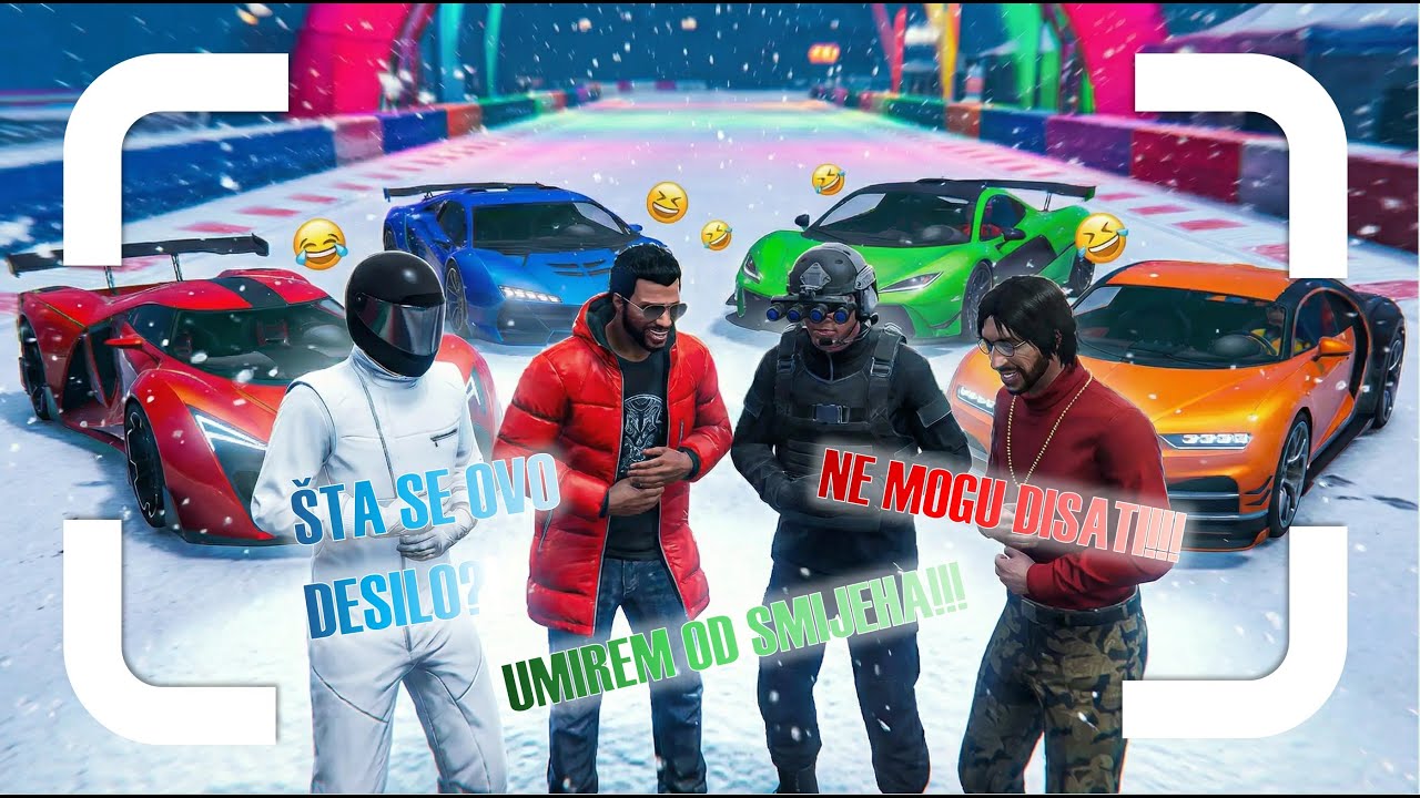 NAJSMJEŠNIJE TRKE NA SNIJEGU DO SADA 😂❄️