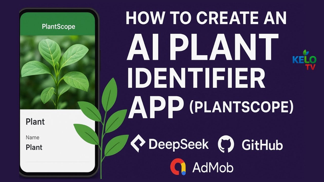 How to Create an AI Plant Identifier App (PlantScope) | DeepSeek + AppCreator24 + AdMob