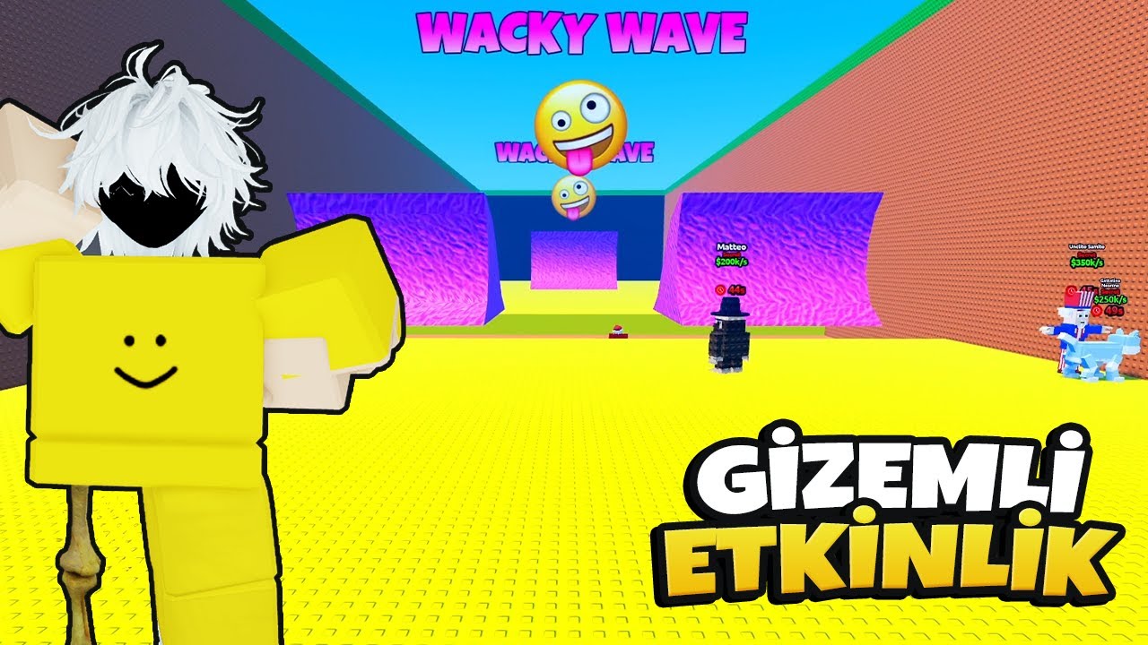 GİZLİ ETKİNLİKTEN SONSUZ LUCKYBLOCK ÇIKARDIM! - Escape Tsunami For Brainrots!