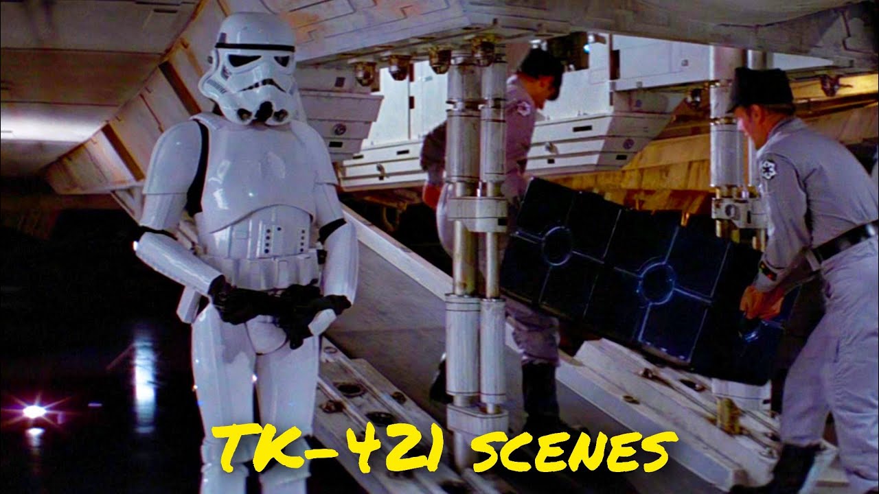 All Stormtrooper TK-421 scenes - Ep. 4