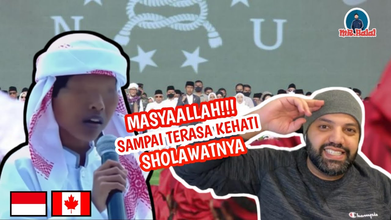 Orchestra Shalawat Asyghil di Puncak Satu Abad NU | MR Halal Reaction