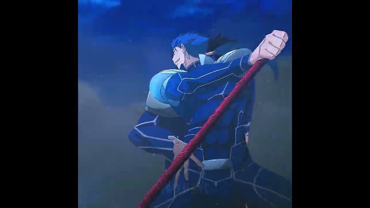 Lancer☠️ #fateseries #fatestaynightunlimitedbladeworks #c&uacute;chulainn #fate#emiyaedits 