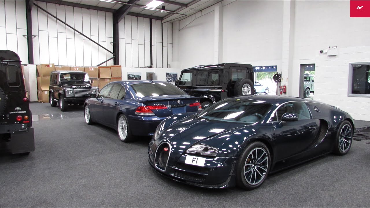 Carbon Blue Veyron Supersports and More at Project Kahn Leeds