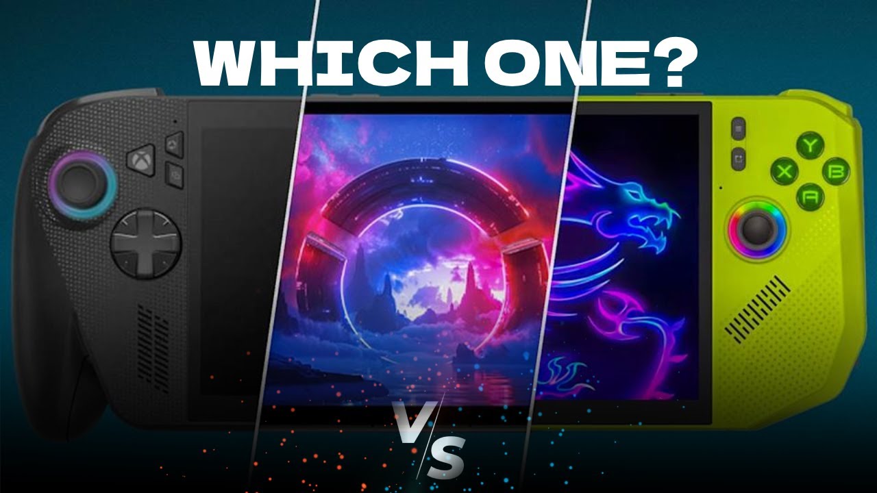 Какую портативную консоль купить? Xbox Ally X, MSI Claw A8 и Legion Go 2 — полное руководство пок...