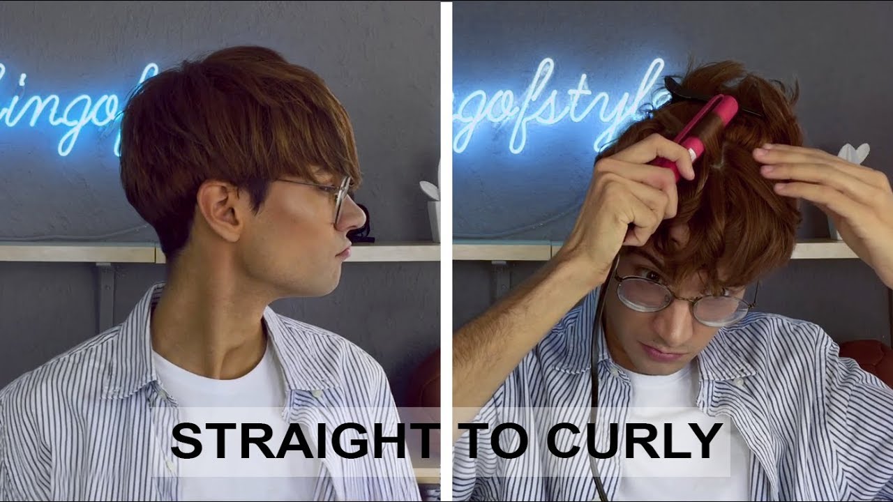 How To Curl Your Straight Hair | Men's Hair | My Hairstyles | Ruben Ramos