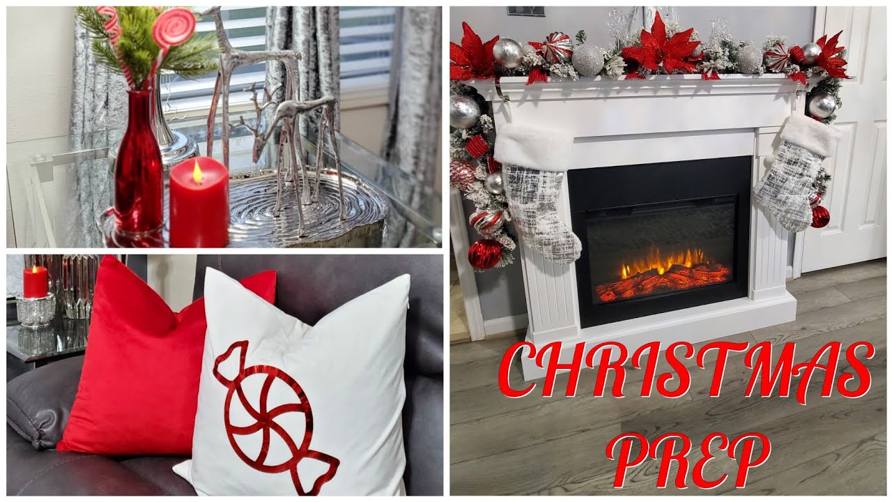 How to: Christmas Prep/Mantel Decorating Ideas