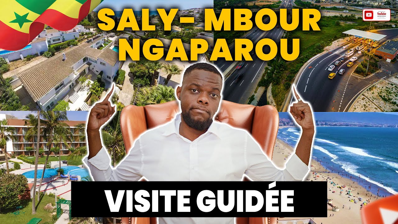 Mbour Sénégal, vlog des quartier de la ville : Ngaparou et Saly