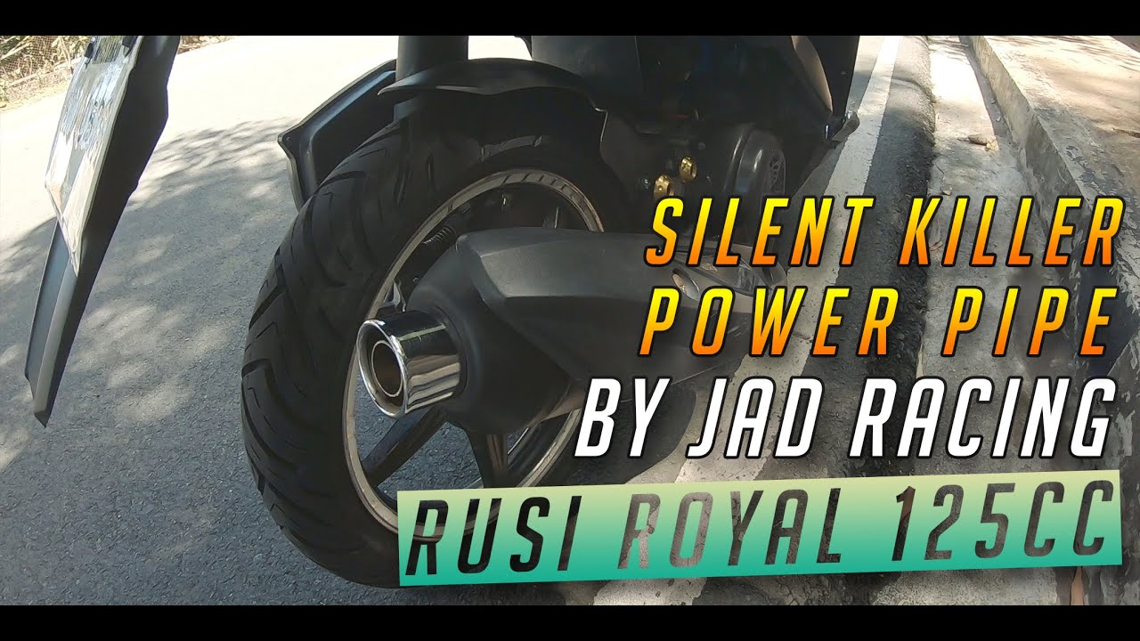 THE BEST KALKAL PIPE | Silent Killer Power Pipe by JAD Racing | Rusi Royal SC125