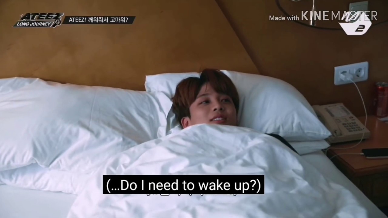 ATEEZ Sleeping/being sleepy Compilation