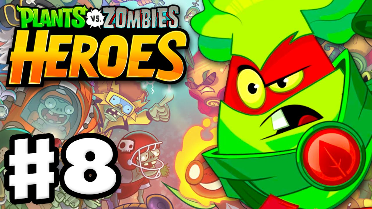 Plants vs. Zombies: Heroes - Gameplay Walkthrough Part 8 - Grass Knuckles! (iOS, Android)