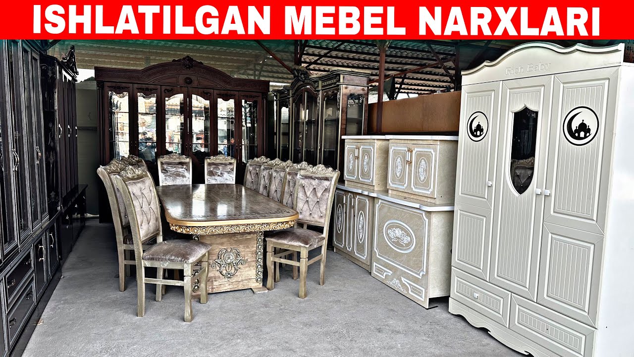 ISHLATILGAN MEBEL NARXLARI ARZONLAB KETTI SHOSHILING