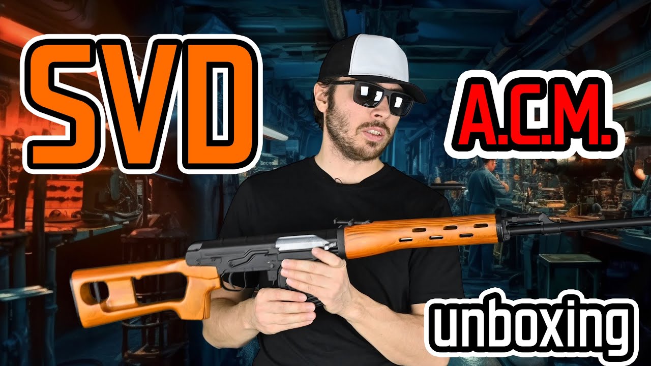 Airsoft SVD unboxing