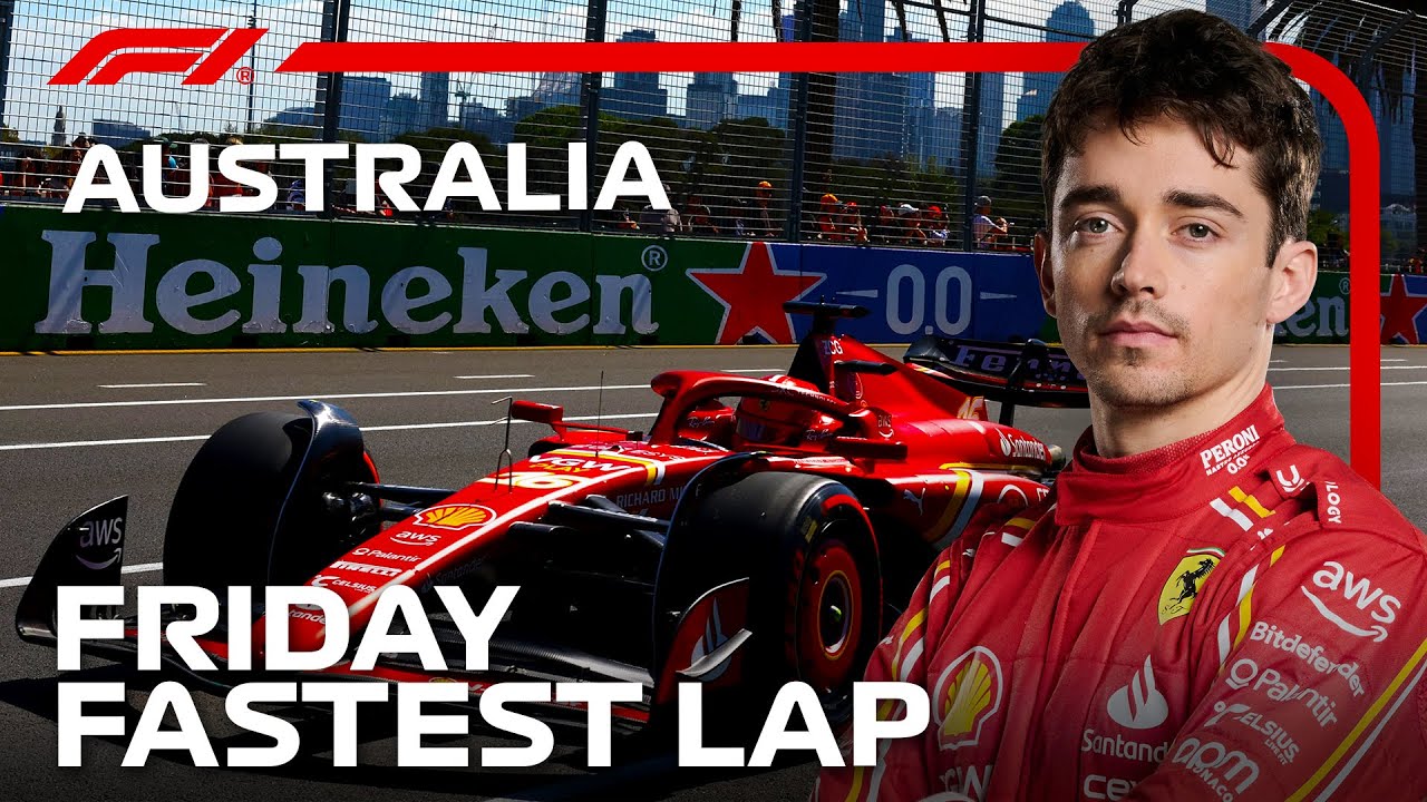 Charles Leclerc's Fastest Lap | Friday | FP2 2024 Australian Grand Prix