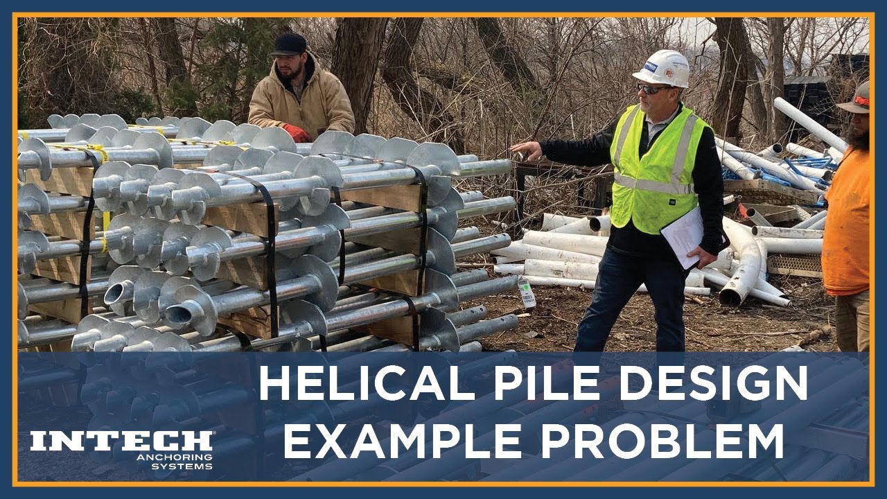 Helical Pile Design Example Problem