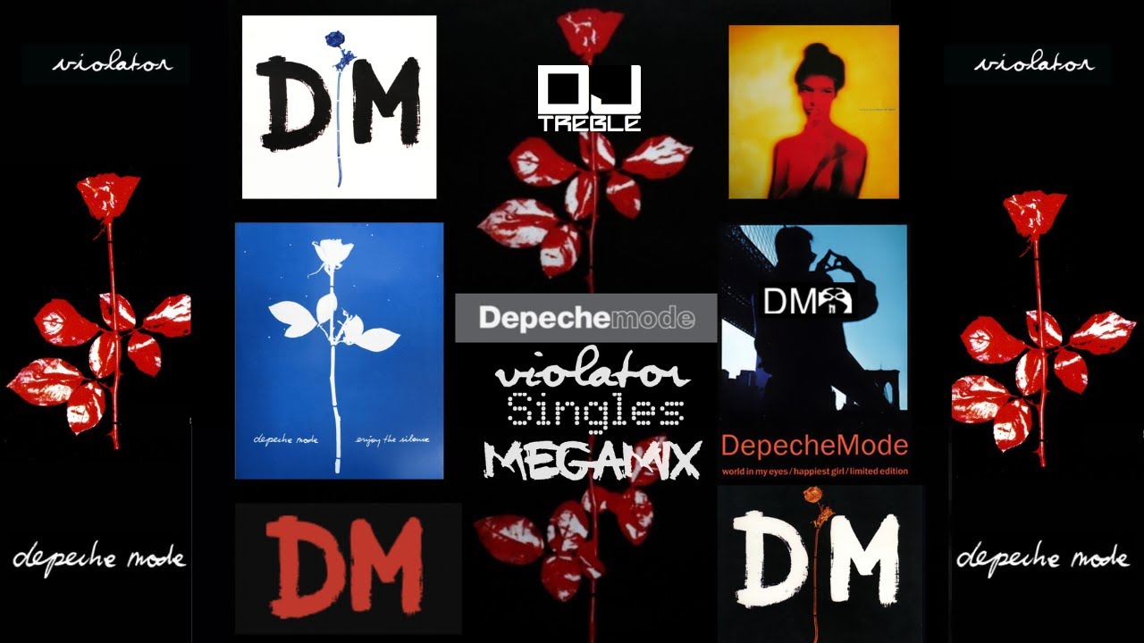 DEPECHE MODE VIOLATOR SINGLES MEGAMIX
