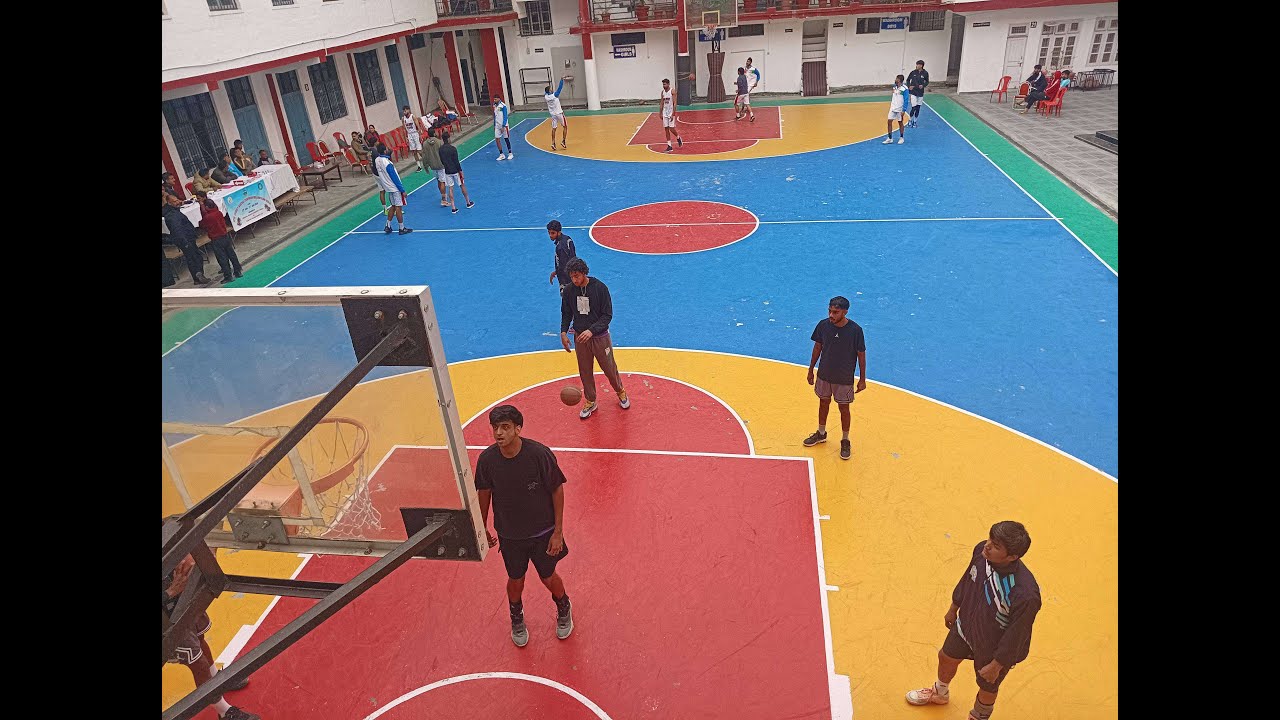 PU Chd vs Punjabi university Patiala, North zone basketball championship