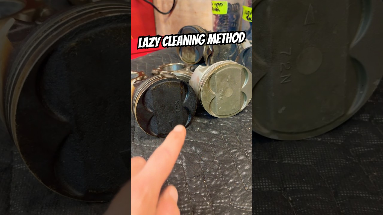 BEFORE & AFTER Berryman Chem-Dip : Cleaning Carbon Off Engine Parts