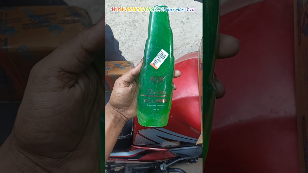 WOW SKIN SCIENCE 99% Pure Aloe Vera 🔥 