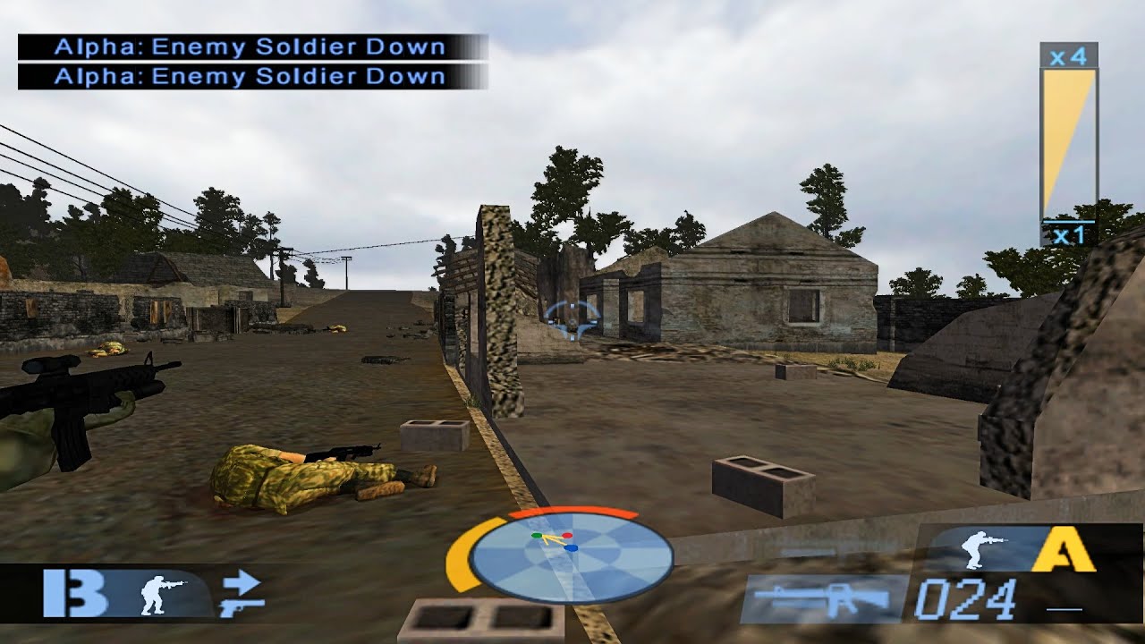 Tom Clancy's Ghost Recon PS2 Walkthrough # 4 (Black Needle)