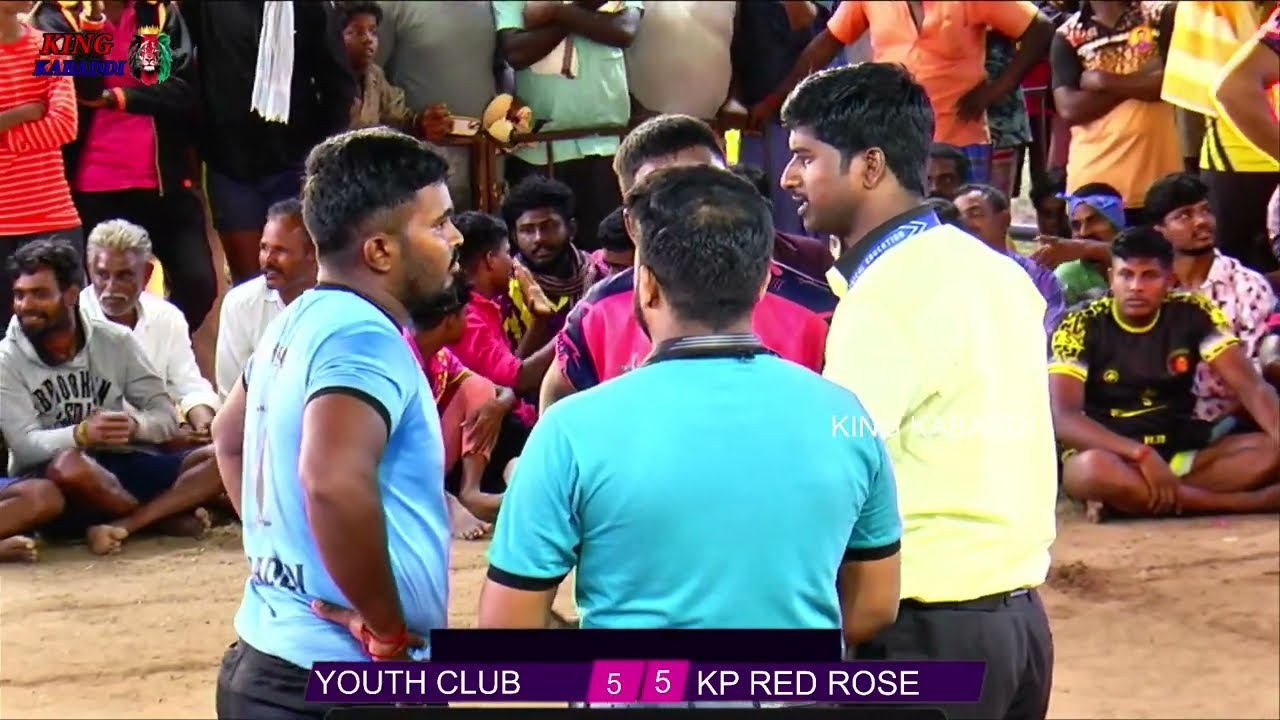 FQ - KP RED ROSE VS YOUTH CLUB  50 K KABADDI MATCH @ VELLORE DT NAGANATHI