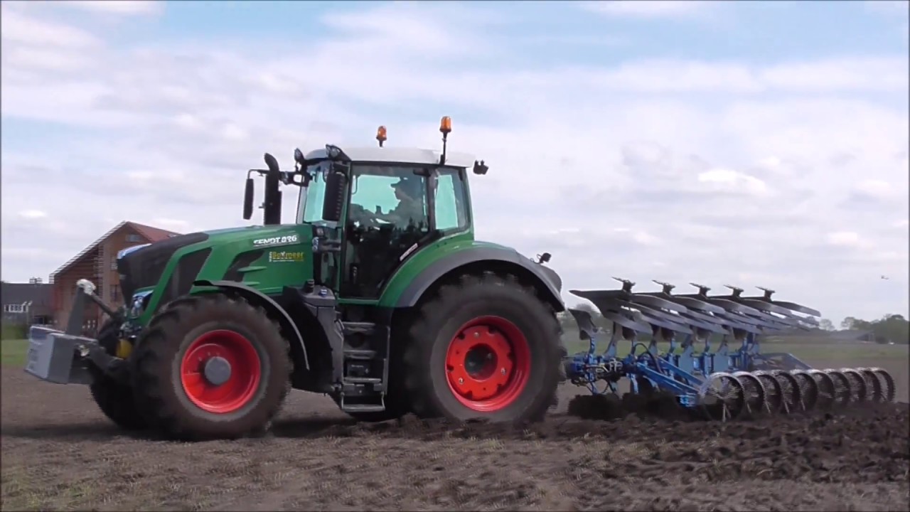 Ploughing | Fendt 826 Vario | Lemken | Ploegen | Van Boxmeer Helmond
