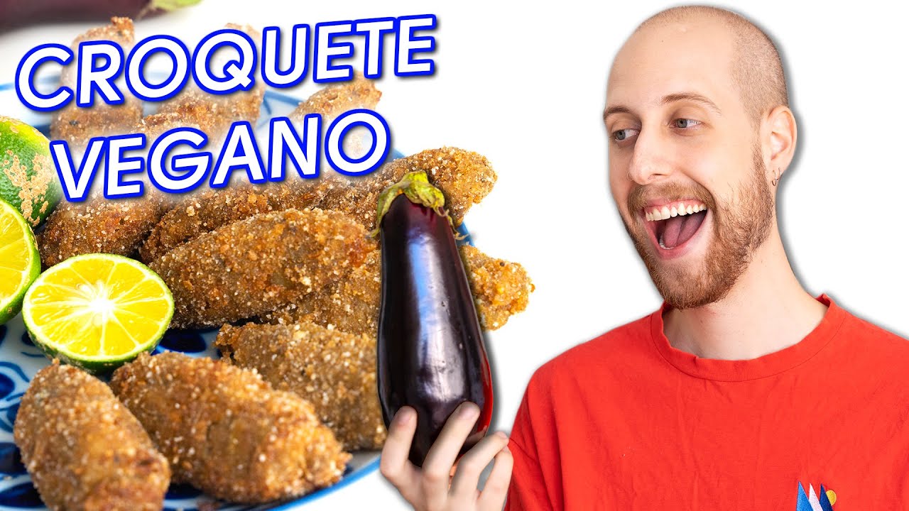 (HUMILHAÇÃO) Esse CROQUETE VEGANO de Berinjela PISOU no de Carne!!! 😱🔥