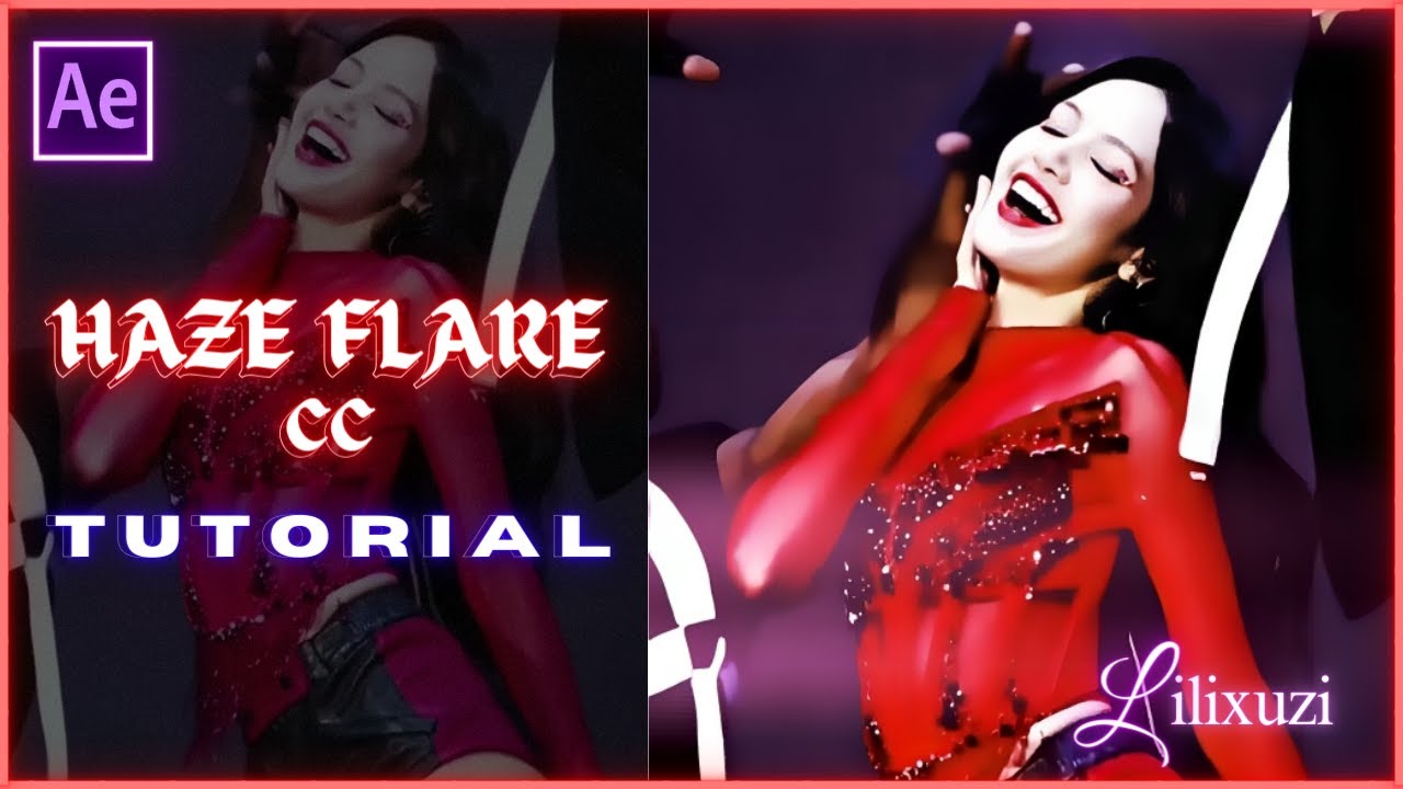 Haze Flare Coloring Tutorial | After effects AMV Tutorial (Day 2)