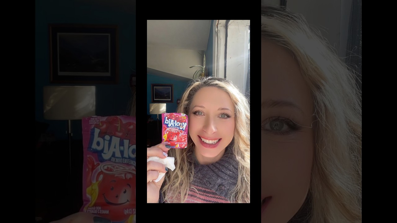 DIY Kool-Aid Lip Stain Hack 👄✨
