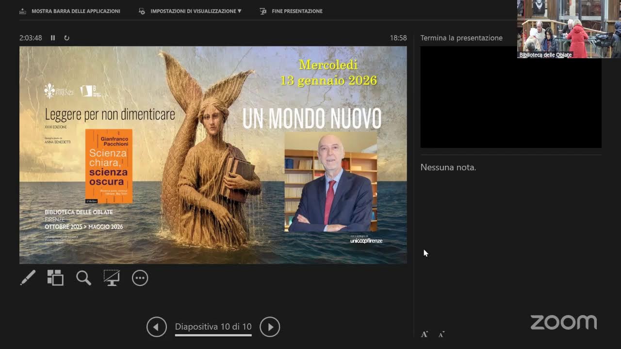 7 gennaio // Presentazione del libro di Massimo Livi Bacci