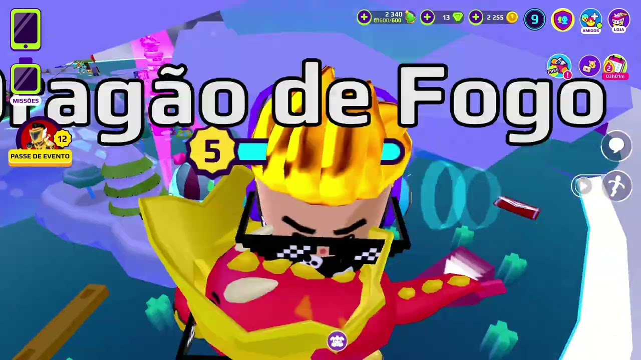 BRINQUEI NO PKXD