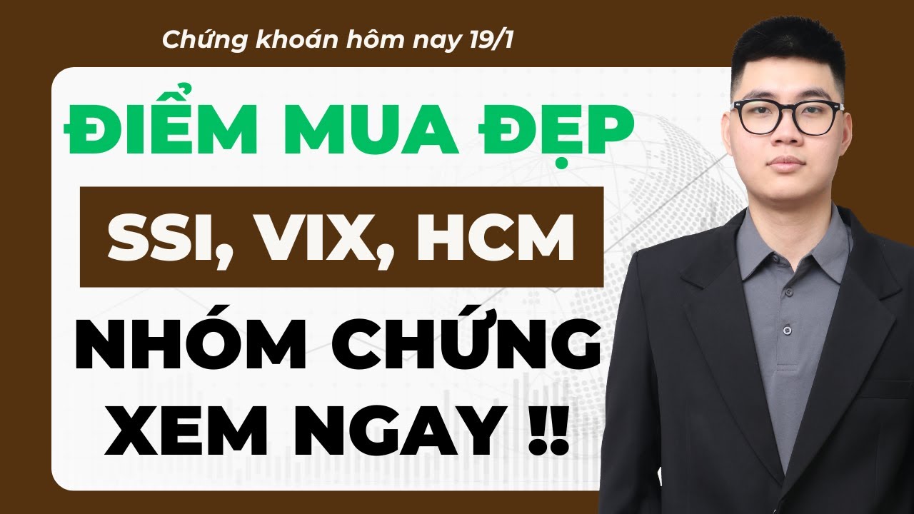 ĐIỂM MUA ĐẸP với CỔ PHIẾU SSI, VIX, HCM, Chứng khoán? I Nhận định thị trường I Chứng khoán hôm nay