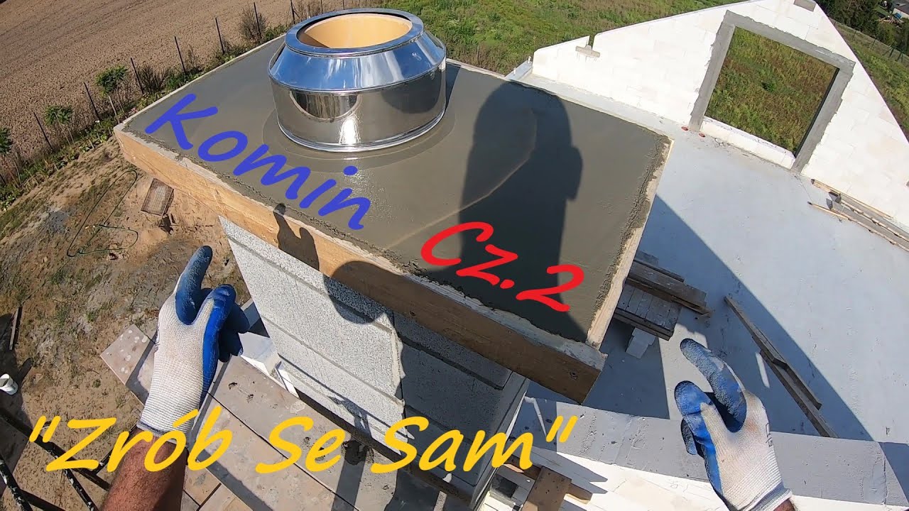 36#Budowa domu systemem gospodarczym.Montaż komina.Cz2 