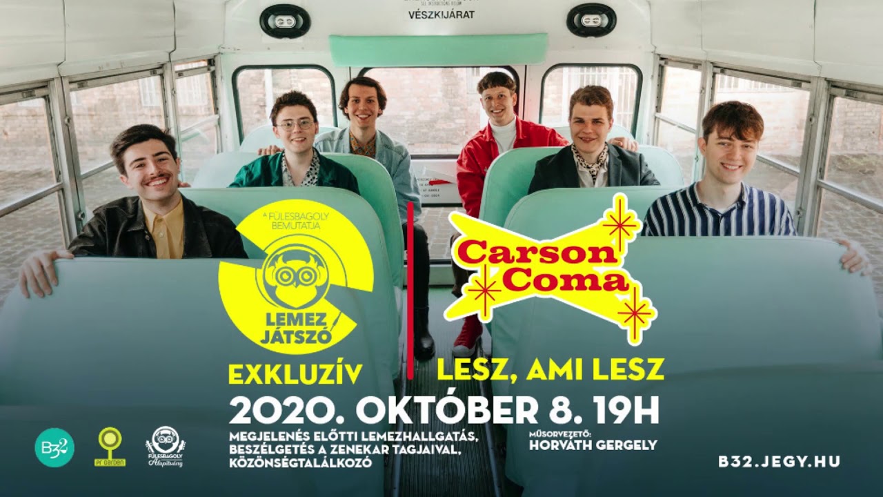 Exkluzív Lemezjátszó  - Carson Coma - AUDIO