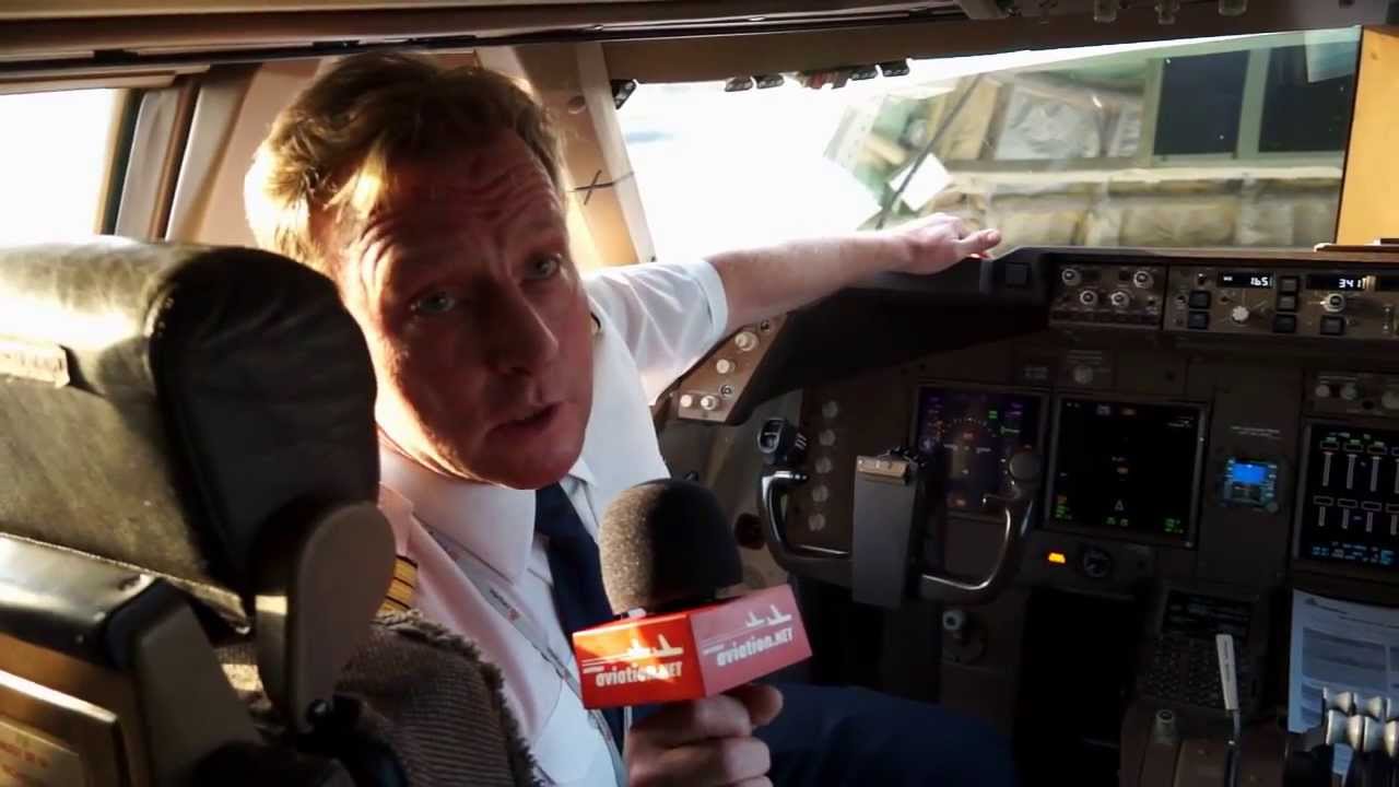 Cargolux Boeing 747-8: Erster Besuch in Wien