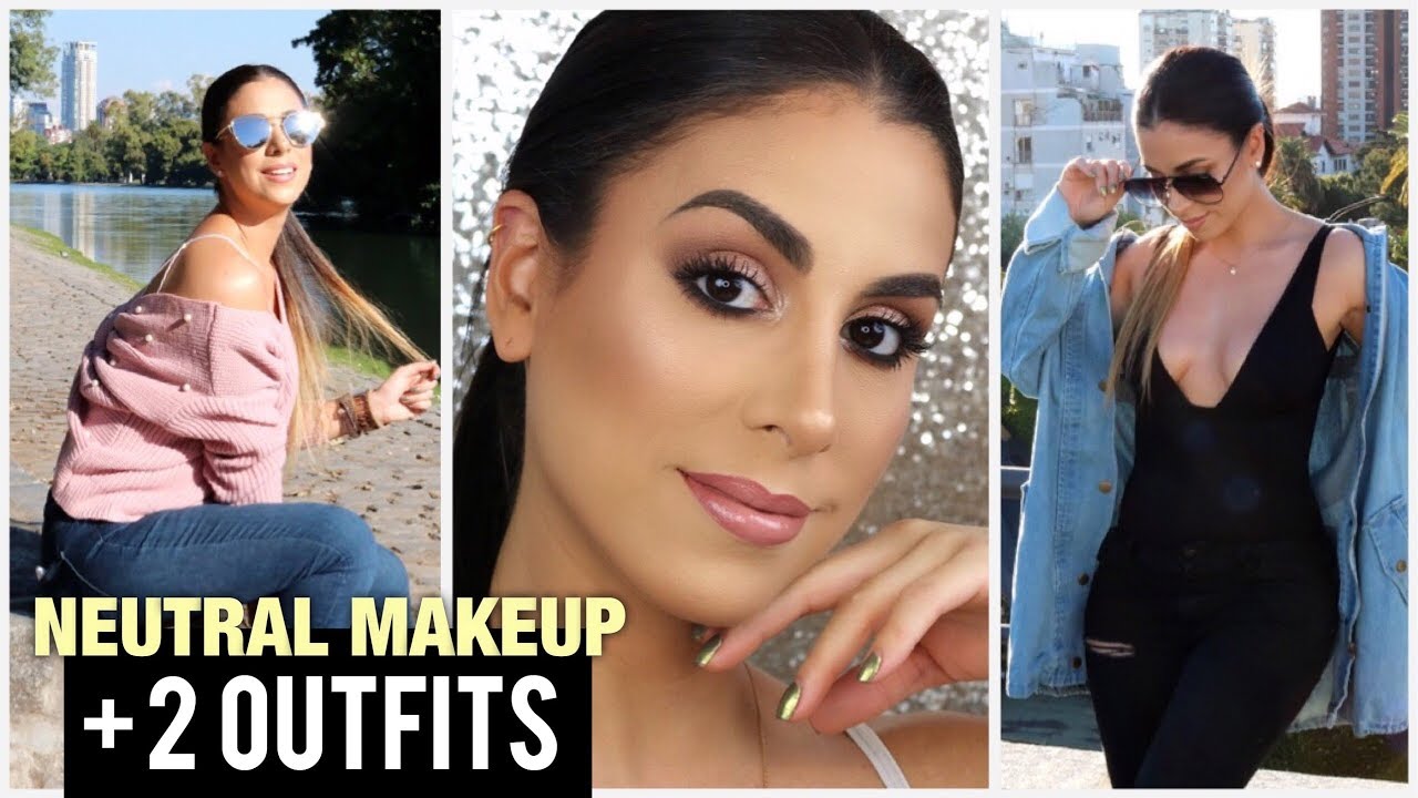 MAKEUP NEUTRO Y SENCILLO + 2 OPCIONES DE OUTFITS ★ SHEIN HAUL 🛍