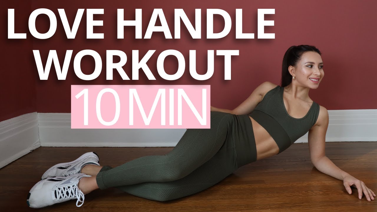 10 MIN LOVE HANDLE WORKOUT | Abs & Back Burn at Home | Do This Every Day for 31 Days / No Equipment