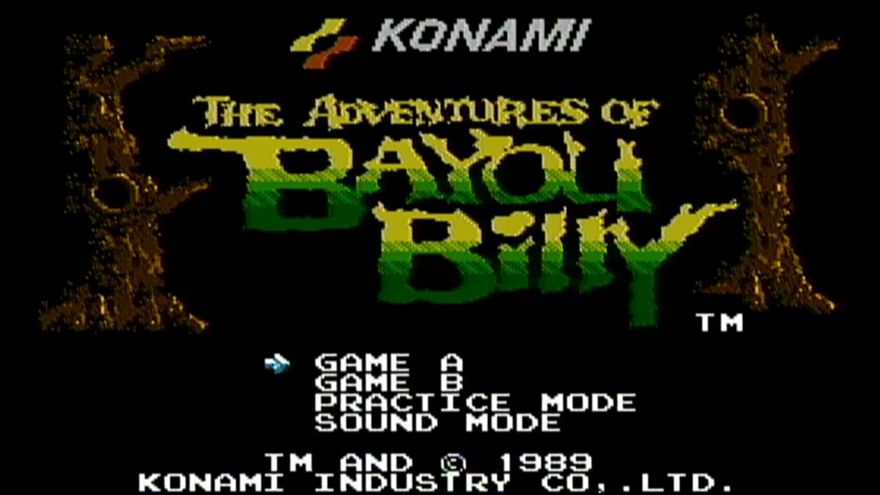 Adventures of Bayou Billy (Konami, 1989) - NES Gameplay