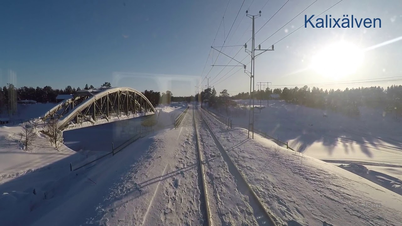 Hyttåkning Malmbanan Kirunavaara-Gällivare - Cabride Malmbanan
