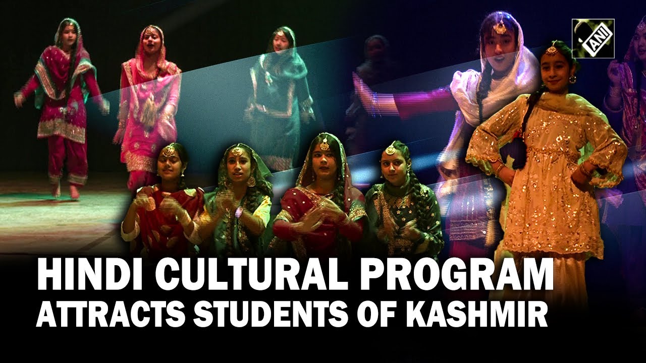 Kashmir hosts cultural program to promote Hindi language in valley