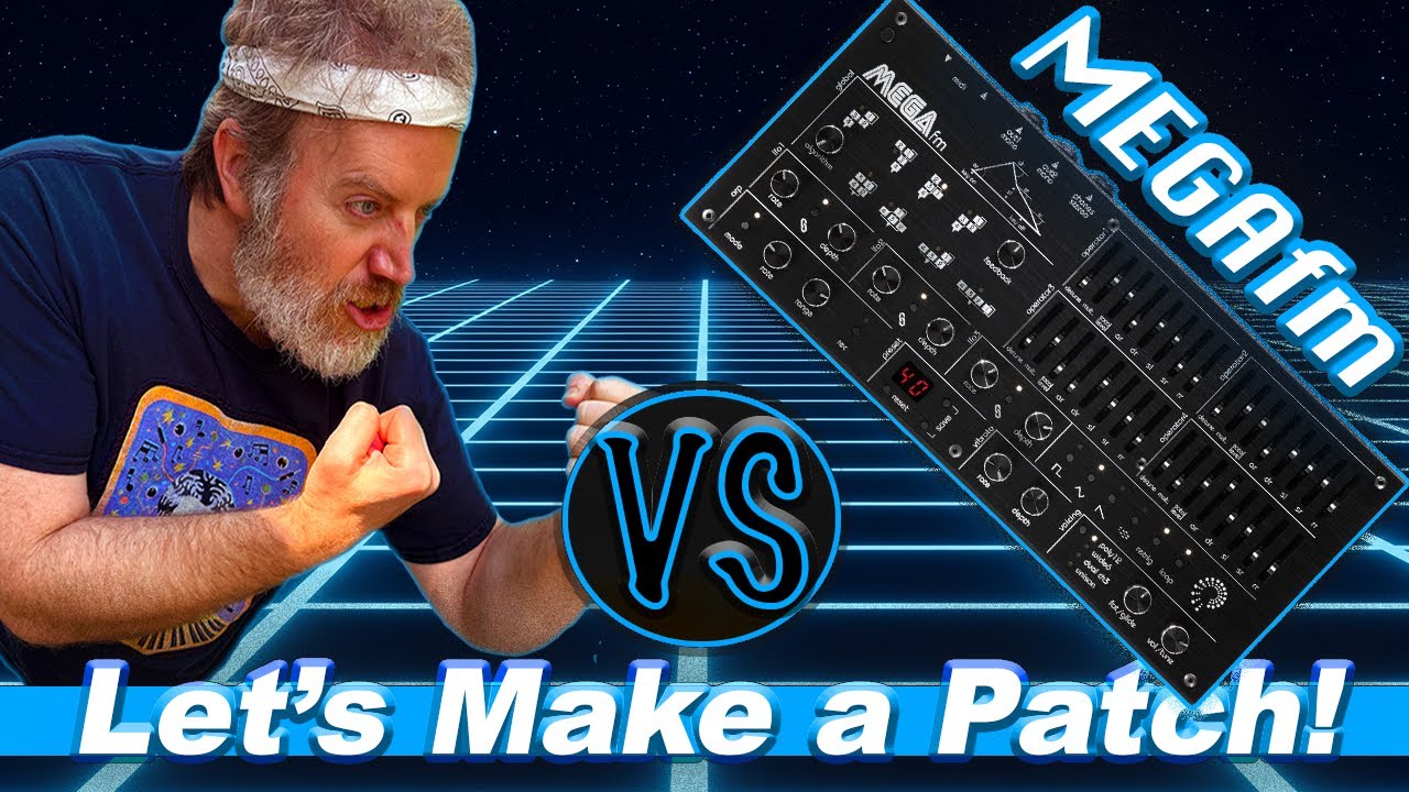 Let's make a patch! Featuring the Twisted-Electrons MEGAfm #fmsynth #synthesizer #sounddesign