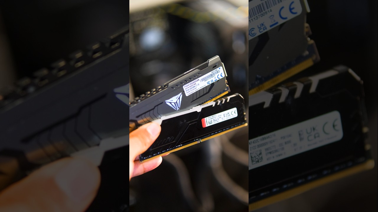 Mixing Different RAM Sticks, Does It Actually Work? &nbsp;#shorts&nbsp;#PCBuild #TechTok #RAMUpgrade