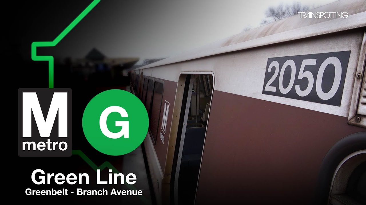 DC Metro Green Line – Greenbelt - Branch Avenue | WMATA