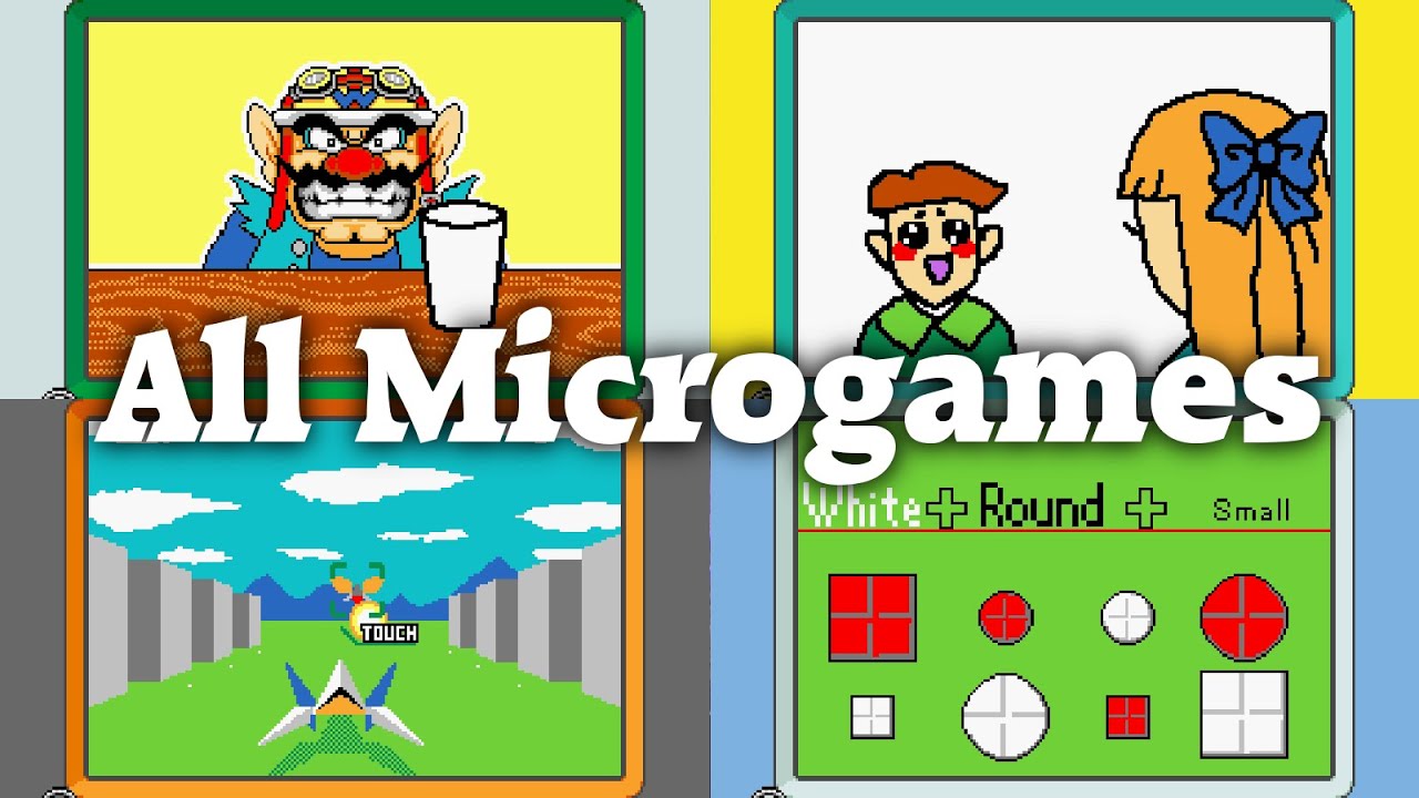 WarioWare: D.I.Y. - All 114 Microgames