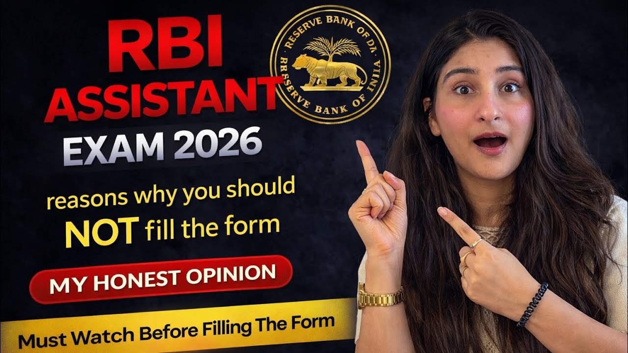 Only 45 Days Left for RBI Assistant 2026 &ndash; Should You Skip It? MY HONEST OPINION 💯 #rbiassistant2026